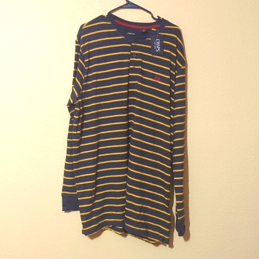 Men's Chaps Long Sleeve T-shirt. NEW with tags. Never Worn. Size 3XB